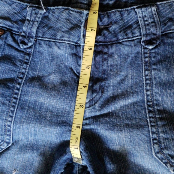 ●SOLD ON MERC●Aeropastale size 11/12 wide leg jean - Picture 4 of 8